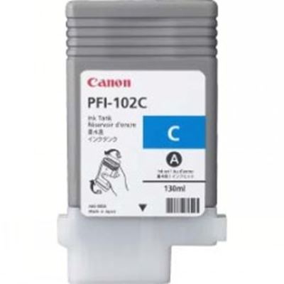 Picture of Canon PFI-102 Ink for imagePROGRAF iPF500/610/700/710 - Cyan (130 mL)