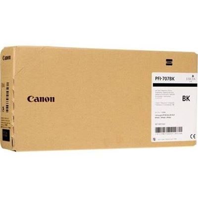 Picture of Canon imagePROGRAF PFI-707 Ink for iPF830/840/850 - Black (700 mL)