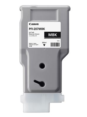 Picture of Canon PFI-207 Ink for imagePROGRAF iPF785/780/685/680 Series - Matte Black (300 mL)