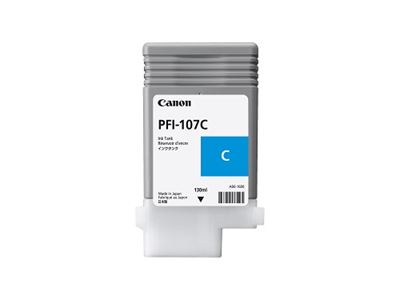 Picture of Canon PFI-107 Ink for imagePROGRAF iPF670/680/685/780/785 - Cyan (130 mL)