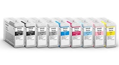 Picture of EPSON UltraChrome HD Ink for SureColor P800 - Cyan (80 mL)