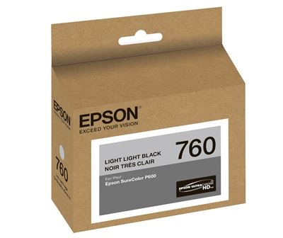 Picture of EPSON 760 UltraChrome HD Ink for SureColor P600 - Light Light Black (25.9 ml)