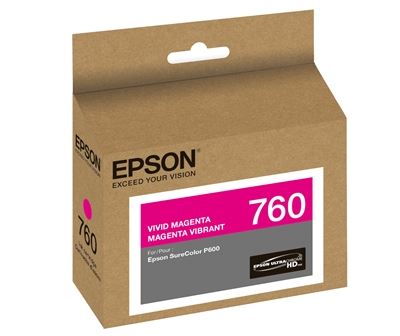 Picture of EPSON 760 UltraChrome HD Ink for SureColor P600 - Vivid Magenta  (25.9 ml)