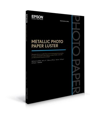 Picture of EPSON Metallic Photo Paper Luster - 8.5in x 11in