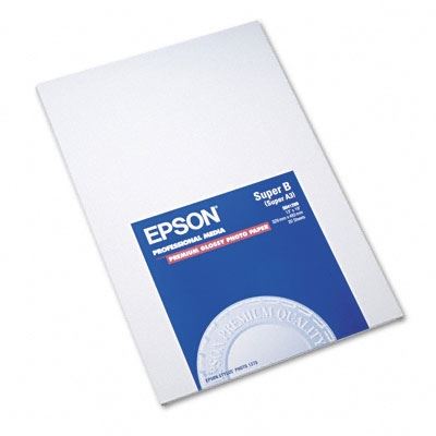Picture of EPSON Premium Glossy Photo Paper (250)- 13in x 19in