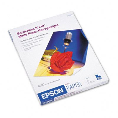 Picture of EPSON Premium Presentation Paper Matte - 8in x 10in (50-Sheets)