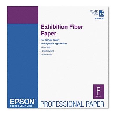 Picture of EPSON Exhibition Fiber Paper- 24in x 50ft