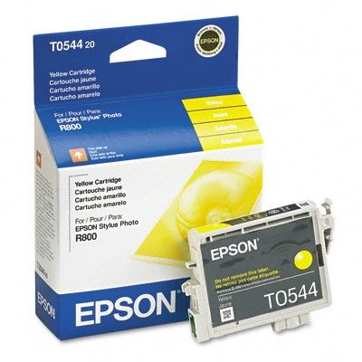 Picture of EPSON Stylus Photo R800/R1800 Yellow Ink Cartridge