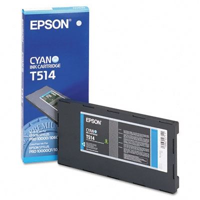Picture of EPSON Stylus Pro 10000/10600 Cyan Archival Ink Cartridge