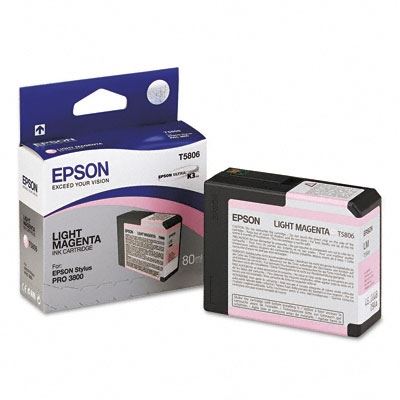 Picture of EPSON Stylus Pro K3 UltraChrome Ink Cartridges for 3800 Only - Light Magenta (80 mL)