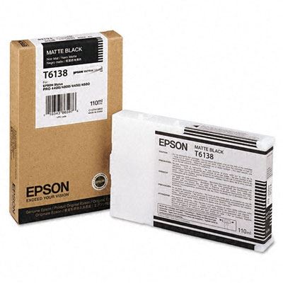 Picture of EPSON Stylus Pro K3 UltraChrome Ink Cartridges for 4800/4880 - Matte Black (110 mL)