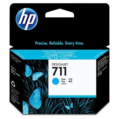 Picture of HP 711 Ink Cartridges for Designjet ePrinter- Cyan (29 mL)