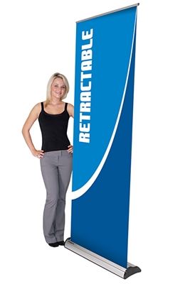 Picture of LexJet Imagine Retractable Banner Stand w/ Inter-Changeable Cartridge