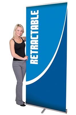 Picture of LexJet Pacific 1000 Retractable Banner Stand - 39.25in