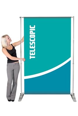 Picture of LexJet Pegasus Telescopic Banner Stand 51.5in - Black