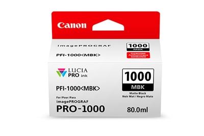 Picture of Canon imagePROGRAF PRO-1000 Ink - Matte Black (80mL)