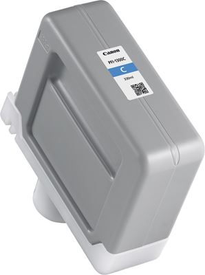 Picture of Canon PFI-1300 Ink for imagePROGRAF PRO-2000/4000/4000S/6000S - Cyan (330 mL)