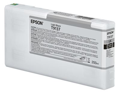 Picture of EPSON UltraChrome HDX Ink for P5000 - Light Black (200 mL)
