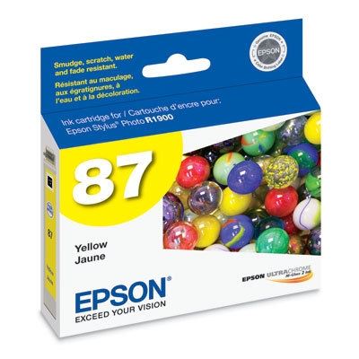 Picture of EPSON Stylus Photo R1900 Yellow Ink Cartridge