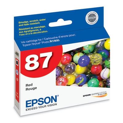 Picture of EPSON Stylus Photo R1900 Red Ink Cartridge