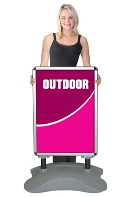 Picture of LexJet Whirlwind Sidewalk Double-Sided Sign - 23.375 in x 33.125 in