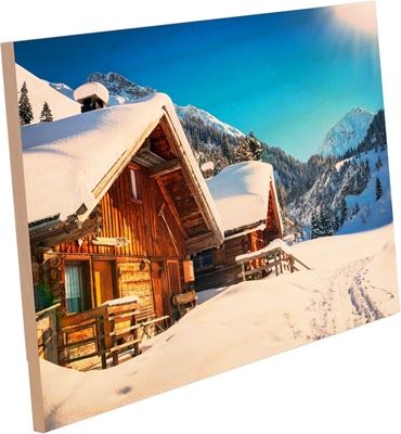 Picture of ChromaLuxe Natural Wood Prints Clear Matte - 8in x 8in (14-Panels)