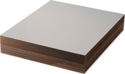 Picture of Unisub Hardboard Sheetstock 1 - Sided - 1/4" - Gloss White, 48in x 47.8in