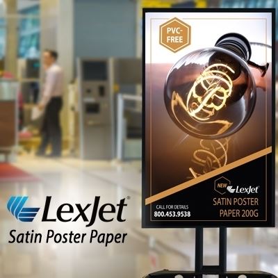Picture of LexJet Satin Poster Paper 200g
