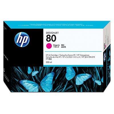 Picture of HP 80 Magenta Ink Cartridge for Designjet 1000 Series - 350 mL