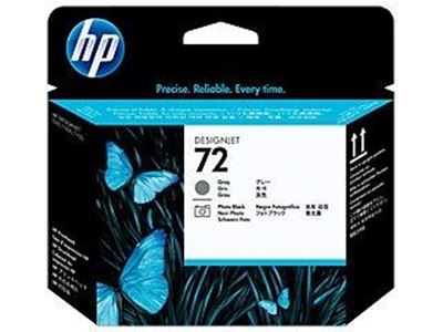 Picture of HP 72 Ink Print Head Gray and Photo Black