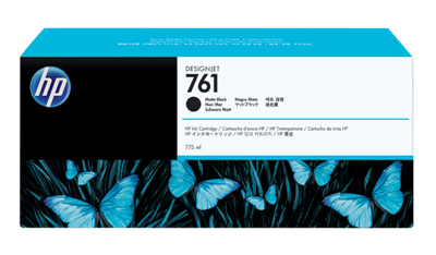 Picture of HP 761 Ink for Designjet T7100- Matte Black (775 mL)
