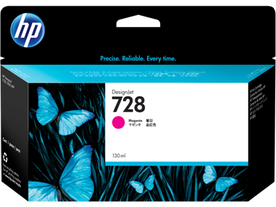 Picture of HP 728 130ml Magenta Ink Cartridge for T730/T830 Series Printers