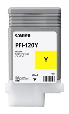 Picture of Canon imagePROGRAF PFI-120 TM and GP-200/300 Series Ink - Yellow (130 mL)