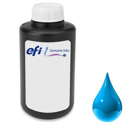 Picture of EFI PROGRAPHICS UV RIGID Ink for Pro 30f and Pro 24f - Cyan 1L