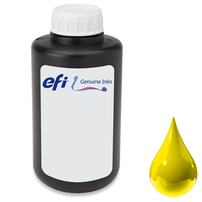 Picture of EFI PROGRAPHICS UV POP Ink for Pro 24f, Pro 16h and H1625 - Yellow - 1L