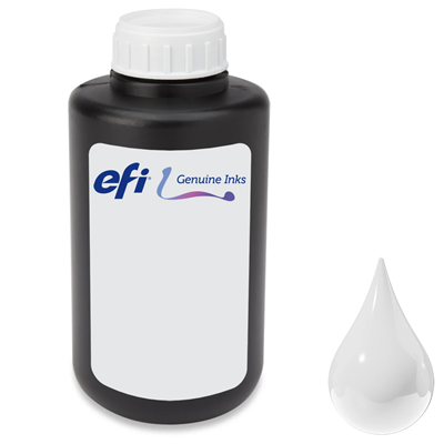 Picture of EFI PROGRAPHICS UV POP Ink for Pro 24f, Pro 16h and H1625 - White - 1L