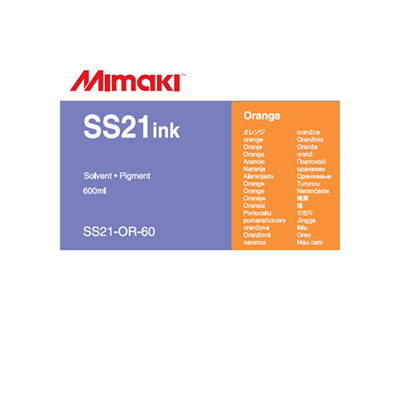 Picture of Mimaki SS21 - Eco-Solvent Ink - Orange - 600ml