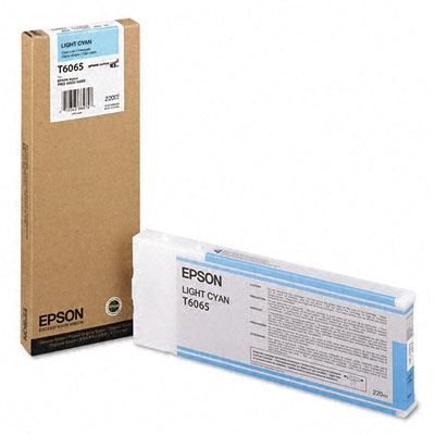 Picture of EPSON Stylus Pro K3 UltraChrome Ink Cartridges for 4800/4880 - Light Cyan (220 mL)
