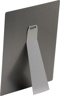 Picture of ChromaLuxe Small Metal Easel for Aluminum Photo Panels Clear - 5.5in x 2in (100-Pack)