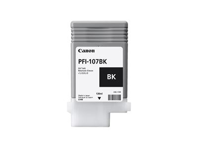 Picture of Canon PFI-107 Ink for imagePROGRAF iPF670/680/685/780/785 - Black (130 mL)