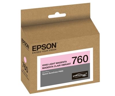 Picture of EPSON 760 UltraChrome HD Ink for SureColor P600 - Vivid Light Magenta (25.9 ml)