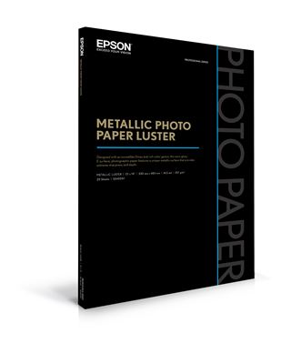 Picture of EPSON Metallic Photo Paper Luster - 13in x 19in