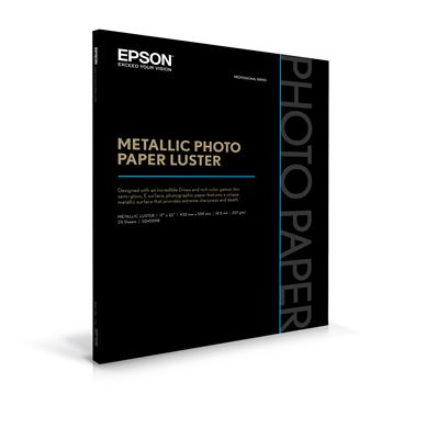 Picture of EPSON Metallic Photo Paper Luster - 17in x 22in