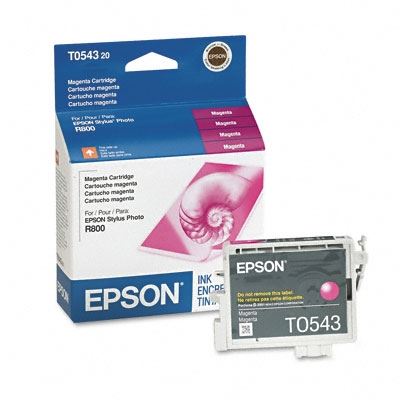Picture of EPSON Stylus Photo R800/R1800 Magenta Ink Cartridge