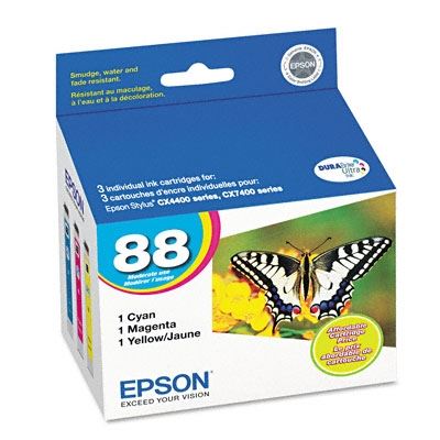 Picture of EPSON CX4400 Ink Cartridges Multi-Pack - Yellow, Magenta, Cyan