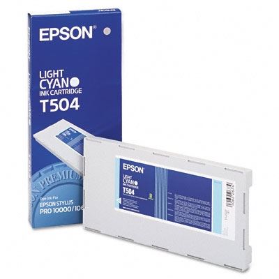 Picture of EPSON Stylus Pro 10000/10600 Light Cyan Photo Dye Ink Cartridge 