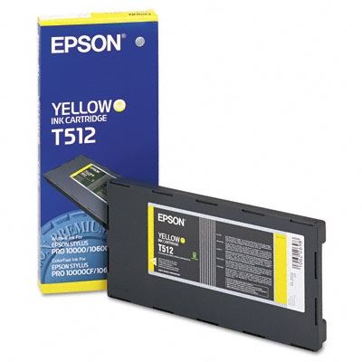 Picture of EPSON Stylus Pro 10000/10600 Yellow Archival Ink Cartridge