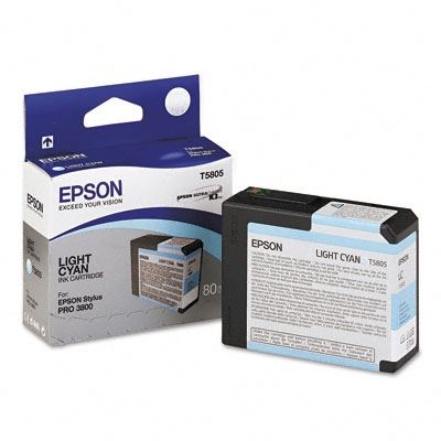 Picture of EPSON Stylus Pro K3 UltraChrome Ink Cartridges for 3800 and 3880 - Light Cyan (80 mL)