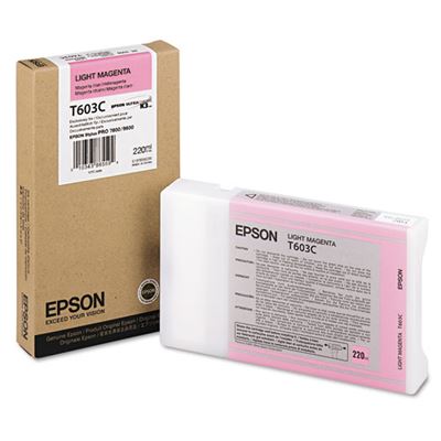 Picture of EPSON Stylus Pro K3 UltraChrome Ink Cartridges for 7800/7880/9800/9880 - Light Magenta (220 mL)