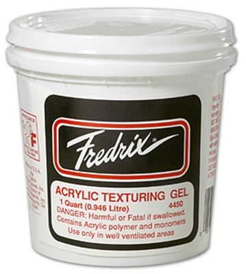 Picture of Fredrix Acrylic Texturing Gel - 1 Carton (6-Quarts)